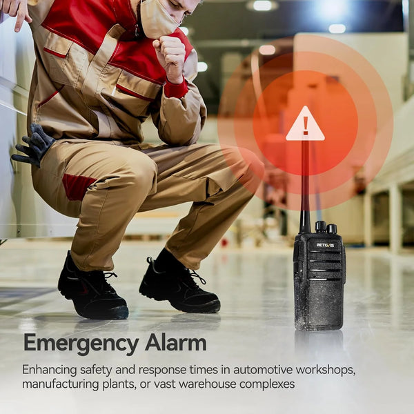 RT21 Walkie Talkies for Adults, 2 Way Radios Walkie Talkies Long Range, Portable FRS Two Way Radios with Earpiece, Handfree, for Government Education Churches Dealers(10 Pack)