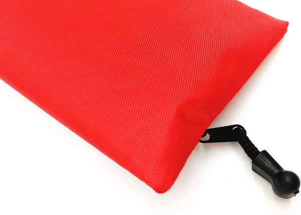Red Emergency Bag First Aid Bag Small Empty Travel Rescue Bag Pouch First Responder Storage Medicine Pocket Bag for Car Home Office Kitchen Sport Ourdoors Bag Only (6.3X4.3)