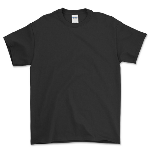 Gildan Black 8000 DryBlend 50/50 T-shirt
