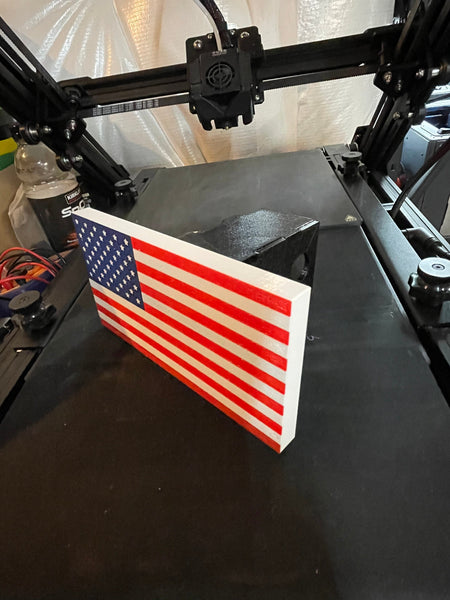 American Flag 2 Inch Truck Receiver Hitch Cover Plug Hider - Show off Your Patriotic American Pride and First Responder Support