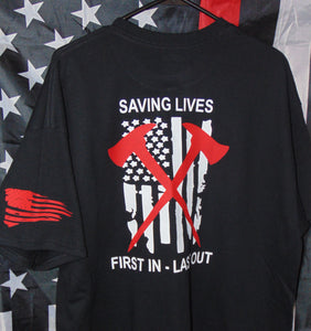 New firefighter t-shirt saving lives