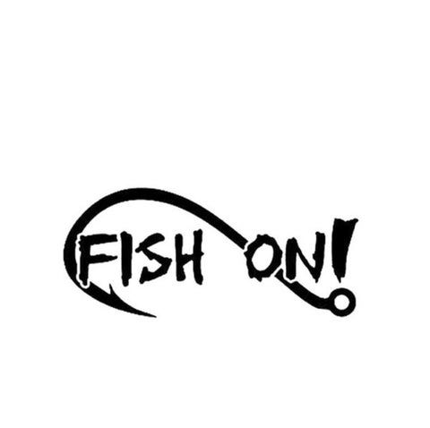 FISH ON DECAL