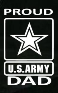 US army custom decal